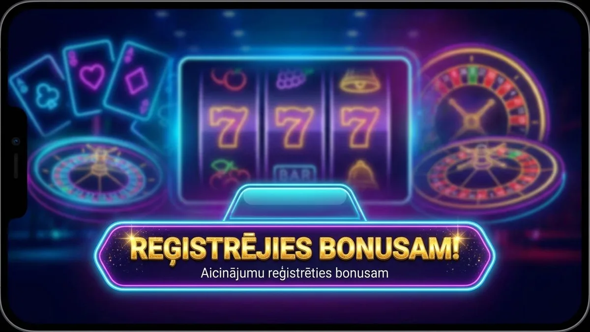 Reģistrācija ar bonusu